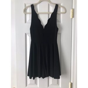 Urban Outfitters, Kimchi Blue scallop neck romper